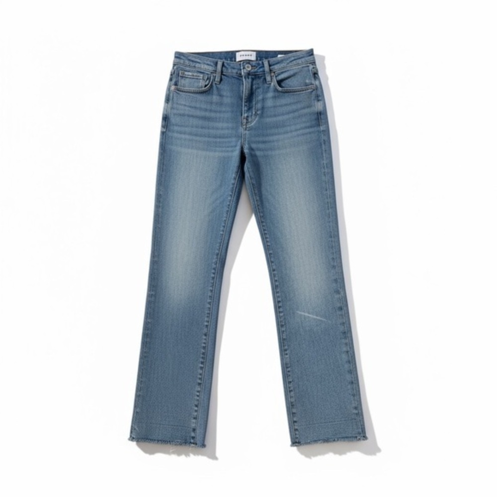 Frame Le High Rise Straight Leg Jeans